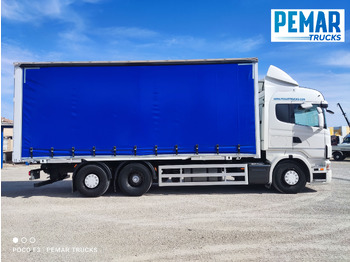 Containertransporter/ Wissellaadbak vrachtwagen SCANIA R 500 6X2 TAUTLINER CAJA INTERCAMBIABLE: afbeelding 4