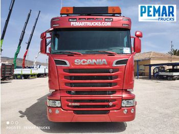 Kipper vrachtwagen SCANIA R 580 6X2 BASCULANTE RETARDER EURO 6: afbeelding 3