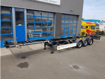 Containertransporter/ Wissellaadbak oplegger RENDERS