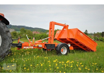 Nieuw Landbouwkipper Vemac Hakenliftanhänger Abroller 4300kg WTC Traktor LKW Container NEU: afbeelding 3