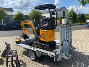 Minigraafmachine Minibagger BK1300JSR + Tieflader + Zubehör *INKL.19% MWST*BERGER KRAUS*VERSTELLFAHRWERK* KUBOTA*SOFORT!*: afbeelding 5