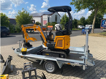 Minigraafmachine Minibagger BK1300JSR + Tieflader + Zubehör *INKL.19% MWST*BERGER KRAUS*VERSTELLFAHRWERK* KUBOTA*SOFORT!*: afbeelding 4