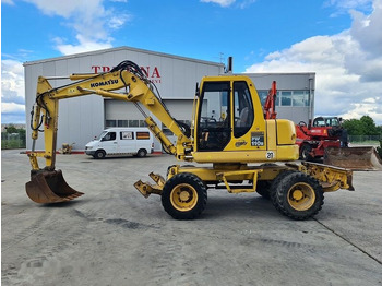 Mobiele graafmachine KOMATSU