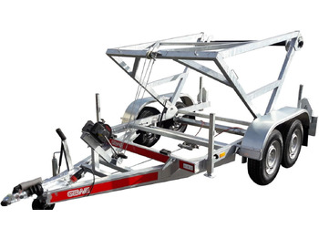 Nieuw Haspelwagen Gewe Przyczepa kablowa P3500 D/1 do przewozu bębnów kablowych: afbeelding 2