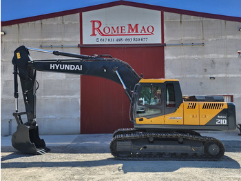Rupsgraafmachine HYUNDAI R210