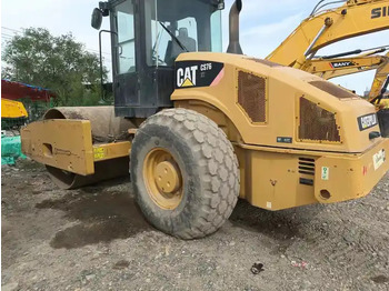 Asfaltwals Used 18 ton Caterpillar Road Roller CAT CS76T  Road Paving Machinery Soil Compactor made in USA: afbeelding 2