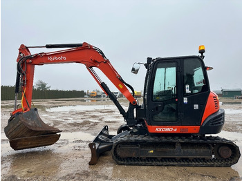 Minigraafmachine Kubota KX 080-4 ENGCON: afbeelding 2