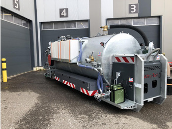 Nieuw Haakarm container Abrollcontainer 10m³ Feuerwehr Wassertank: afbeelding 5