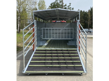 Nieuw Veewagen aanhangwagen Cynkomet Viehanhänger / Livestock trailer / Remorque bétaillère / Remolque ganadero / Rimorchio per bestiame / Прицеп для перевозки животных / Przyczepa do przewozu zwierząt: afbeelding 2
