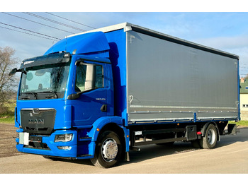Schuifzeilen vrachtwagen MAN TGM 15.290 / FIRANKA / WINDA / AUTOMAT / 2021 ROK / 18 EUROPALET / 15 T DMC: afbeelding 2