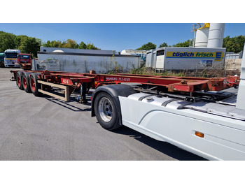 Containertransporter/ Wissellaadbak oplegger MAFA