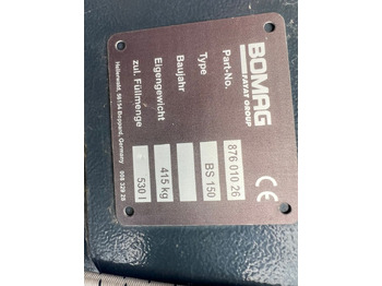 Asfaltwals BOMAG BW 154 AP-4 AM mit Splitstreuer: afbeelding 4