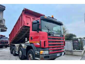 Kipper vrachtwagen SCANIA R124