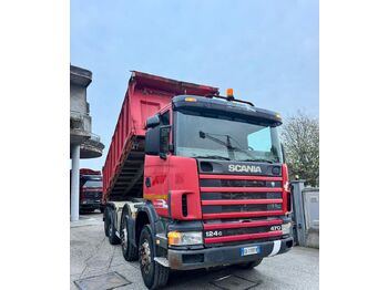 Kipper vrachtwagen SCANIA R124