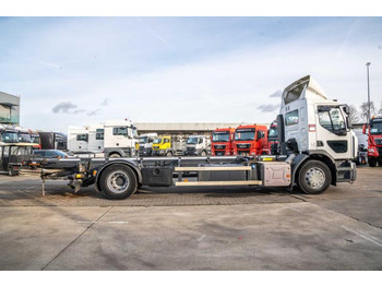 Containertransporter/ Wissellaadbak vrachtwagen Renault D19 280 DXI+DHOLLANDIA: afbeelding 3