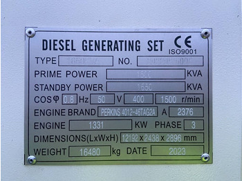 Industrie generator Perkins 4012-46TAG2A - 1.650 kVA Generator - DPX-19823: afbeelding 5