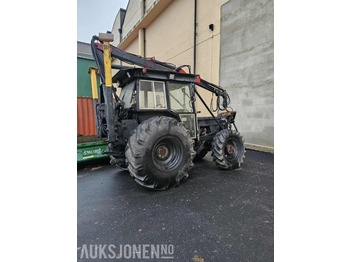 Tractor 1981 Fiat 640dt med Tømmerhenger- og kran: afbeelding 2