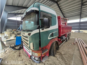 Vrachtwagen met open laadbak SCANIA R 420