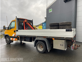 Kraanwagen 2009 Iveco Daily 3,0 - 177 Hk kranbil med nedfellbare karmer, kun 57865 km !: afbeelding 3