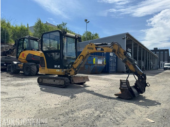 Minigraafmachine 2011 Cat 301.8 minigraver m/Smalskuffe og hydraulisk pusseskuffe: afbeelding 5