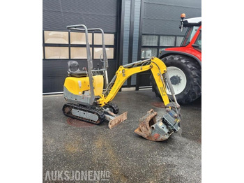 Minigraafmachine 2016 Wacker Neuson 803 Dual Power, 2 skuffer, Elektro-hydraulisk aggregat (HPU): afbeelding 2