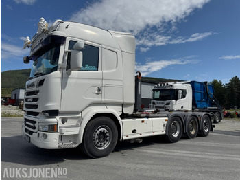 Haakarmsysteem vrachtwagen 2017 Scania R730 4-akslet krokbil 8X4, EURO 6, KRANHYDRAULIKK, EVOLUTION 125: afbeelding 2