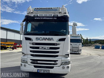 Haakarmsysteem vrachtwagen 2017 Scania R730 4-akslet krokbil 8X4, EURO 6, KRANHYDRAULIKK, EVOLUTION 125: afbeelding 4