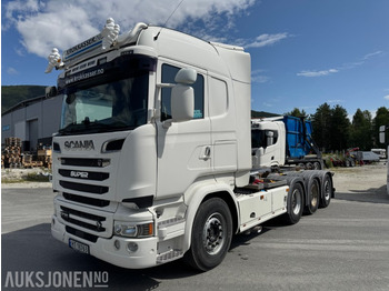 Haakarmsysteem vrachtwagen 2017 Scania R730 4-akslet krokbil 8X4, EURO 6, KRANHYDRAULIKK, EVOLUTION 125: afbeelding 3