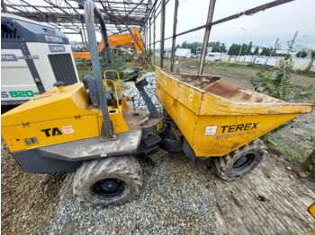 Kiepwagen met knikbesturing TEREX