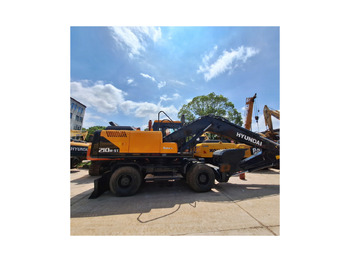 Mobiele graafmachine Hyundai 210w-9 wheel excavator: afbeelding 2