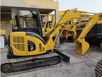 Minigraafmachine Komatsu Excavator PC55 Small Digger Machine PC 55 PC55MR-2 komatsu pc55 small 5 ton excavator for sale: afbeelding 3