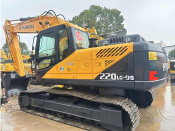 Rupsgraafmachine Used Hyundai 220LC-9S Crawler Excavator Used Hyundai 220LC-9S Excavator in Great Performance in stock: afbeelding 2