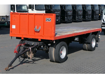 Open/ Plateau aanhangwagen HÜFFERMANN