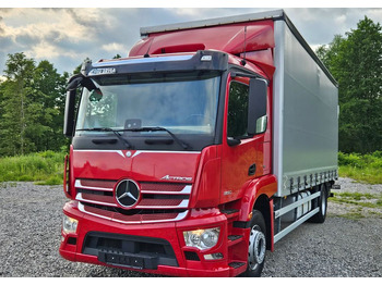 Schuifzeilen vrachtwagen Mercedes-Benz ACTROS 1830/1827/1832/FIRANKA/WINDA/18 EUROPALET/AUTOMAT/Z NIEMIEC/2017/DUŻA ŁADOWNOŚĆ: afbeelding 2
