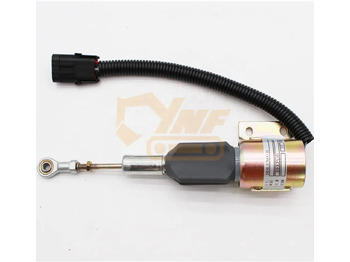 Nieuw Elektrisch systeem 3932529 3932530 Excavator Parts R210LC-7 R220-5 R250LC-7 Engine Stop Solenoid 3932529 3932530 Stop Solenoid Valve 3932529 393253: afbeelding 4