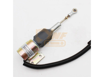 Nieuw Elektrisch systeem 3932529 3932530 Excavator Parts R210LC-7 R220-5 R250LC-7 Engine Stop Solenoid 3932529 3932530 Stop Solenoid Valve 3932529 393253: afbeelding 3