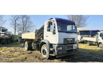 Kipper vrachtwagen MAN TGM