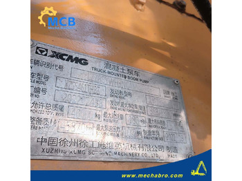 Betonpomp XCMG XZS5461THBZ: afbeelding 5 Betonpomp XCMG XZS5461THBZ: afbeelding 5