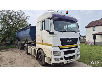 Kipper vrachtwagen MAN TGA 18.440