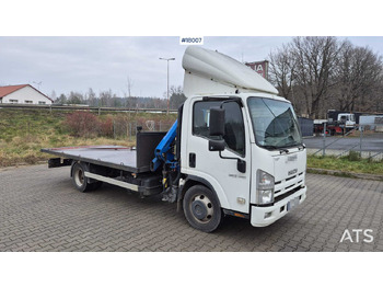 Vrachtwagen met open laadbak ISUZU