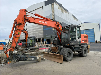 Mobiele graafmachine HITACHI ZX140W-3