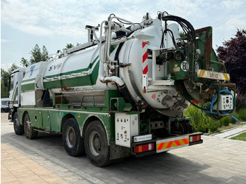 Vacuümwagen Mercedes-Benz Actros 4140 8x4 Wóz Asenizacyjny Beczkowóz 16500 Litrów: afbeelding 4