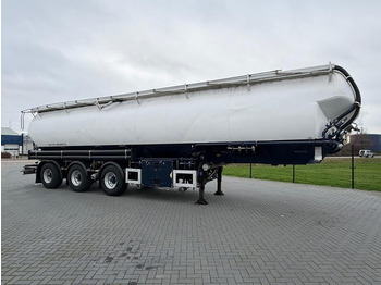 Tankoplegger Feldbinder EUT 59.3 59.3 KUUB, 4 VAKKEN, DRIE KEER TIEN TONS ASSEN, STUURAS.: afbeelding 3