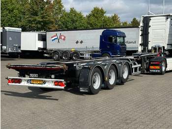 Containertransporter/ Wissellaadbak oplegger D-TEC