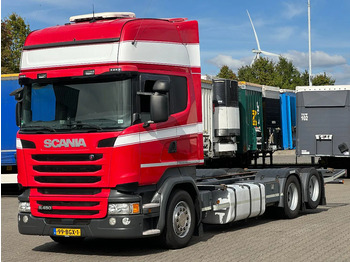 Containertransporter/ Wissellaadbak vrachtwagen SCANIA R 450