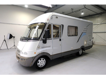 Integraal camper HYMER / ERIBA / HYMERCAR B 504/Festbett+Hubbett/Klima/Solar/DPF-Grün: afbeelding 3