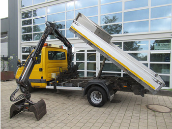 Kipper bestelwagen Iveco Daily 65C15 Kipper + HIAB 044 Kraan Kran Crane: afbeelding 3