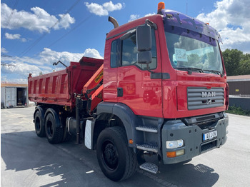 Kipper vrachtwagen MAN TGA 26.360