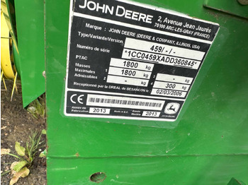 Leasing  John Deere 459 baler John Deere 459 baler: afbeelding 5