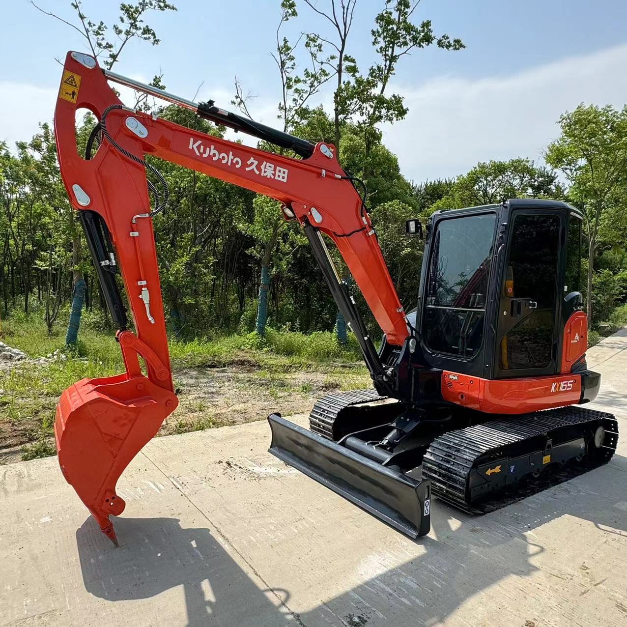 Rupsgraafmachine KUBOTA
